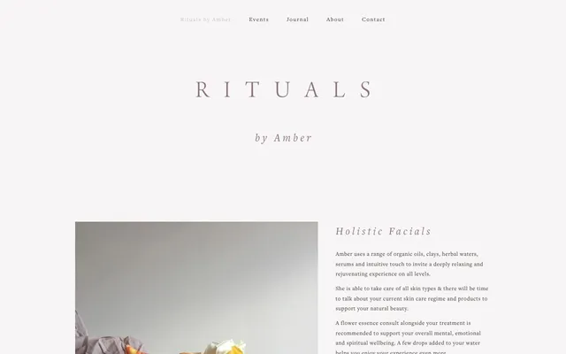 Amber & Gold home page